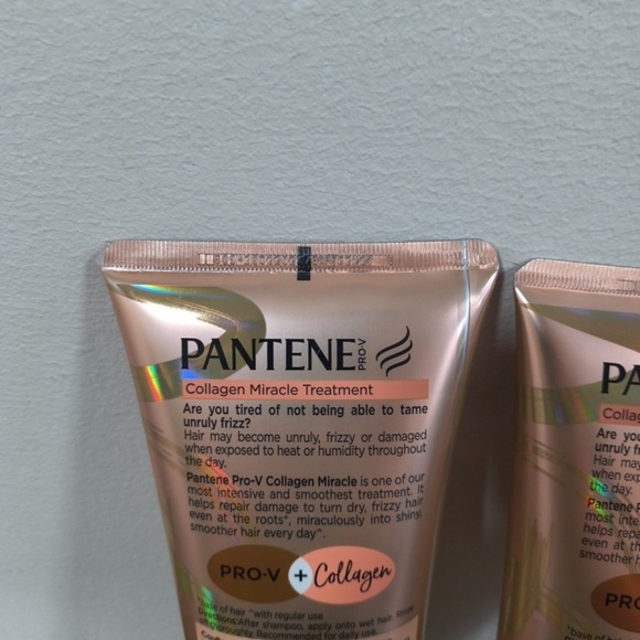 Pantene Pro-V Collagen Miracle Treatment For Damaged Hair 13.5 fl oz x2 - Picture 4 of 4